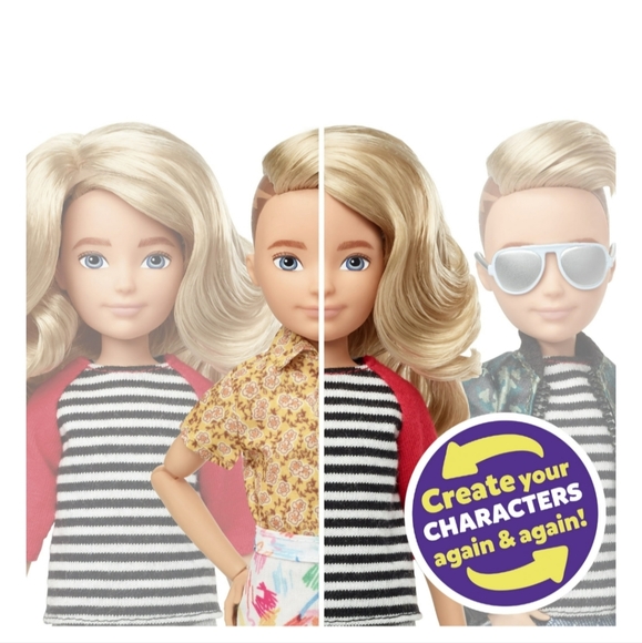 BUY 1 GET 1 FREE Creatable World Deluxe Character Kit Customizable Doll - Picture 7 of 8